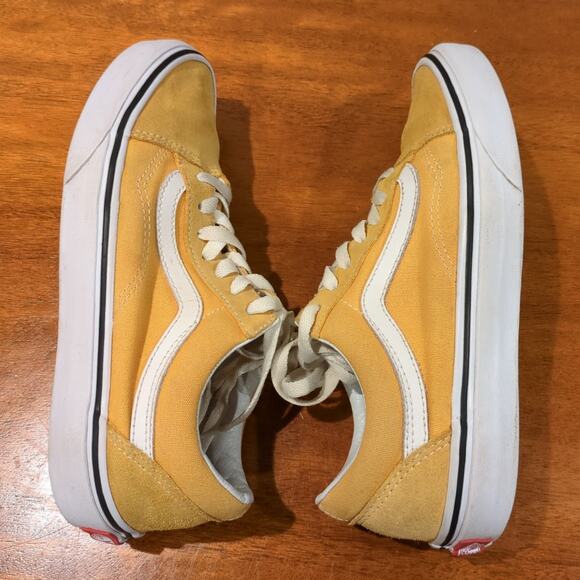 Vans old skool yellow M6 W7.5 - Picture 6 of 6